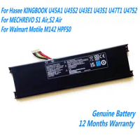 Original Laptop Battery For Hasee KINGBOOK U45A1 U45S2 U43E1 U43S1 U47T1 U47S2 /MECHREVO S1 Air,S2 Air / Walmart Motile M142