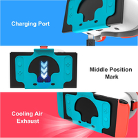 Upgraded VR Headset for Nintendo Switch & Switch OLED Model, Switch VR Glasses with Adjustable HD Le