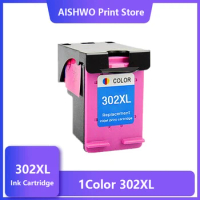 ASW 302XL remanufactured Cartridge Replacement for HP 302 HP302 XL Ink Cartridge for Deskjet 1110 1111 1112 2130 2131 printer