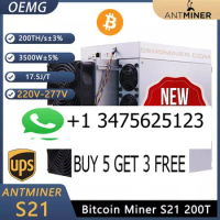 AN Bitmain Antminer S21 200TH/s Bitcoin Miner