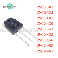 10PCS NEW TO-3P 2SC3988 2SC4467 2SC2581 2SC2625 2SC3181 2SC3320 2SC3552 2SC3835 2SC3856 High-power t