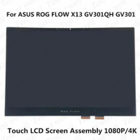 13.4 inch 120HZ Assembly For ASUS ROG FLOW X13 GV301QH GV301Q GV301 With Touch LCD Screen Display panel Assembly