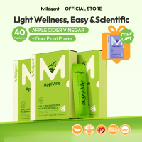 Mildgent-Apple Cider Vinegar-10ML*10 PACKETS HALAL, KKM Registered