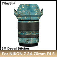 For NIKON Z 24-70mm F4 S Lens Sticker Protective Skin Decal Vinyl Wrap Film Anti-Scratch Protector Coat Z24-70 Z24-70MM F4S