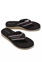 Tommy Hilfiger 織帶商標拖鞋 - Tommy Hilfiger