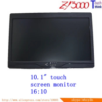 Stock D-sub 10.1" 16:10 Tft Led Hdmi Vga Av Input Usb capacitance multi Touch Screen Car Hd Monitor touch screen monitor