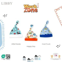 LIBBY Topi Newborn Motif Unisex (1 pcs) | Summer Games | Glowy Pals | Forest Mingle | Work Zone | Hu