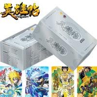 JoJo's Bizarre Adventure Collection Cards Booster Box Demon Slayer Naruto Dragon Ball One Piece Exquisite Flash Card Kid Gifts
