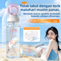 677 Ekstrak Kristal Pemutih Dua Lapisan Gel Pelindung Matahari Pemutih Kalis Air Tahan Peluh Perlind