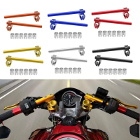 Tay lái xe máy đua có thể điều chỉnh 26MM 30MM 31MM kẹp trên phuộc