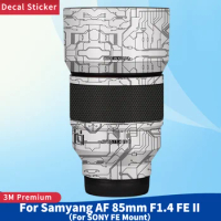 For Samyang AF 85mm F1.4 FE II for SONY FE Mount Lens Skin Anti-Scratch Protective Film Body Protector Sticker AF85 F\1.4 ii