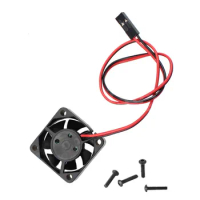 High Speed Double Bearing Strong Wind Motor ESC Cooling Fan 25mm 30mm 40mm for RC Crawler Car Remote Control Cars Monster Truck