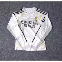 (PLAYER ISSUE) LONGSLEEVE LS JERSEY BOLA MADRIDD HOME 2025/2026 LENGAN PANJANG NEW