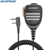 BAOFENG Heavy Duty Shoulder Speaker Mic for Radtel RT-490 RT-830 RT-850 RT12 RT518 RT88 RT-470 RT-47