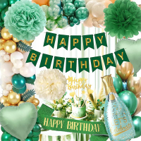 Green Birthday Decorations Birthday Decorations for WomenEmerald Green Birthday Party DecorationsGre