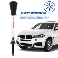 Automotive Battery Hydrometer Grasp Ratio of Electric Water Measure Acid or Alkaline Storage in Batteries Auto Accessories