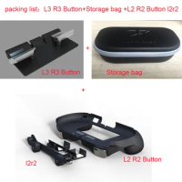 for PSV2000 PSV 2000 L3 R3 Hand Grip Game Console Stand Case with L2 R2 Trigger Button for PS VITA 2000 Storage bag streaming