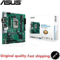 NEW For Asus Pro H610M-C-CSM Original Desktop For Intel H610 DDR4 Motherboard LGA 1700 Support 12400F 12400 i3 12100F