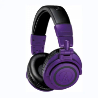 Audio-Technica ATH-M50x Wired Stereo Professional Monitor Headphones，Purple