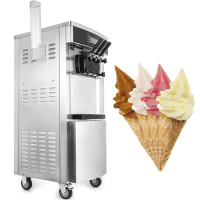 Stainless steel structure portable softy ice cream maker machine ice cream maker machine