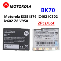 2pcs/lot BK70 Battery For Motorola i335 i876 IC402 IC502 ic602 MOTO Z8 V950 Replacement Phone Battery