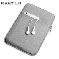 FSSOBOTLUN,6 Colors,High Quality For Apple iPad 10.5" Pouch Zipper Canvas Bag Protector Case For iPad 2/3/4
