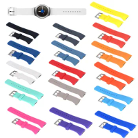 50PCS 16 Colors Silicone Watchband for Samsung Galaxy Gear S2 R720 R730 Band Strap Sport Watch Replacement Bracelet SM-R720