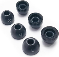Memory Foam Eartips Replacement for Technics EAH-AZ40 / AZ40M2 / AZ60 / AZ60M2 / AZ80 Earbuds Earpad