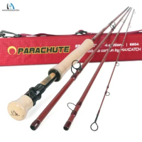 Maximumcatch Parachute High Grade 9ft 5/6/8wt 4pc Fly Fishing Rod IM12/40T Carbon Fiber Super Light Fast Action Fly Rod