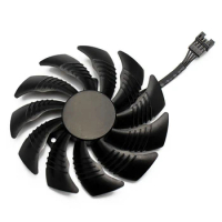 88Mm GPU Cooler Graphics Card Fan For REDEON AORUS RX580/570 GIGABYTE GV-RX570 AORUS GV-RX580AORUS(6 PCS)