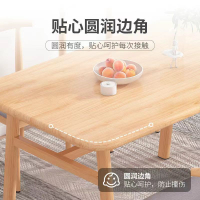 Spot parcel post Nordic Dining Table Home Small Apartment Simple Dining Table Light Luxury Dining Tables and Chairs Set Imitation Solid Wood Dining Table Rectangular