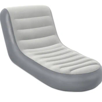 Single backrest sofa balcony leisure inflatable sofa bed outdoor convenient folding inflatable recliner