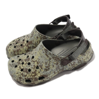 【Crocs】涼拖鞋 All Terrain Moss Clog 男鞋 女鞋 深橄欖色 戶外 特林克駱格 卡駱馳(2092063N4)