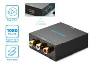 Kabel Konverter Vention AEEB0 Adapter Converter HDMI to RCA AV CVBs for Game Console AEE