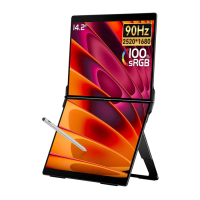 EHOMEWEI X2 Air 14.2" QHD 90Hz IPS 雙螢幕可觸控便攜式顯示器(MO-EX2AIR+LB-MON)  14.2" 2520 x 1680 90Hz 是 便攜式