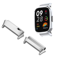 Watch Strap Connector Stainless Steel Adapter Replaceable Metal Connection Adapter For Redmi Watch 3 Active/Lite