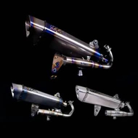 KNALPOT SHIJIRO TYPE X-FIVE FOR X MAX Inlet 55 Stainless