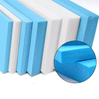 Extruded Polystyrene Plate Styrofoam Panel Craft Foam Board Landscape Base Foam Block for Model Building Construction Material