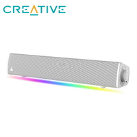 【CREATIVE】Sound Blaster GS3 藍牙RGB 喇叭 白色【三井3C】
