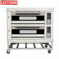 2024 Commercial Bakery Equipment 2-Layer 4-Tray For Mini Bakery Industrial Electric Ovens For Mini Bakery