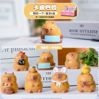Anime Capybara Blind Box Simulation Capibara Action Figures Doll Children Birthday Christmas Gift