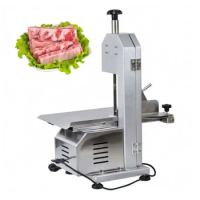 Electric Commercial Stainless Steel Meat Shop Cutting Machine Commercial Frozen Meat Food Household Small Bone Saw Machine
