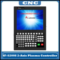 Latest SF-5200S CNC plasma controller, 2-axis plasma cutting operating system, flame cutting motion controller