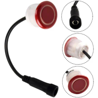 1pc Red 12V Reversing Sensors 23mm Car Parking Sensor Kit Reverse Backup Sound Response Probe ABS Parking Sensors Car Electronic