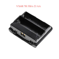 FBA-23 Battery Case Support 2 AA Aa Alkaline Batteries For Yaesu Battery Pack Walkie Talkie Vx-5r Vx