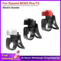 Aluminum Alloy Bell Horn Ring Bell For Xiaomi M365 Pro/1S Electric Scooter Acessories Skateboard 3Color Safty Cycling Bell