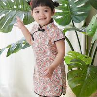 Baby童衣 旗袍 女童洋裝 中國風連衣裙 90051