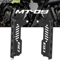 Black Motorcycle Accessories Side Radiator Grille Cover Guard Protector For Yamaha MT09 MT-09 MT 09 FZ09 FZ-09 2017-2020 2018 19