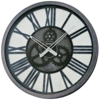 【SEIKO 精工】工業風羅馬數字時鐘 掛鐘 日系 推薦(QXA826K)