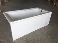 【麗室衛浴】國產 壓克力造形浴缸 LS-307 160*80*外H55CM 含固定式前、側牆各一面